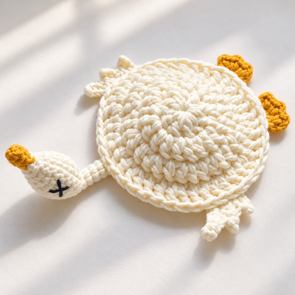 Crochet Animal Coaster Pattern Bundle PDF – Cute Mug Huggers