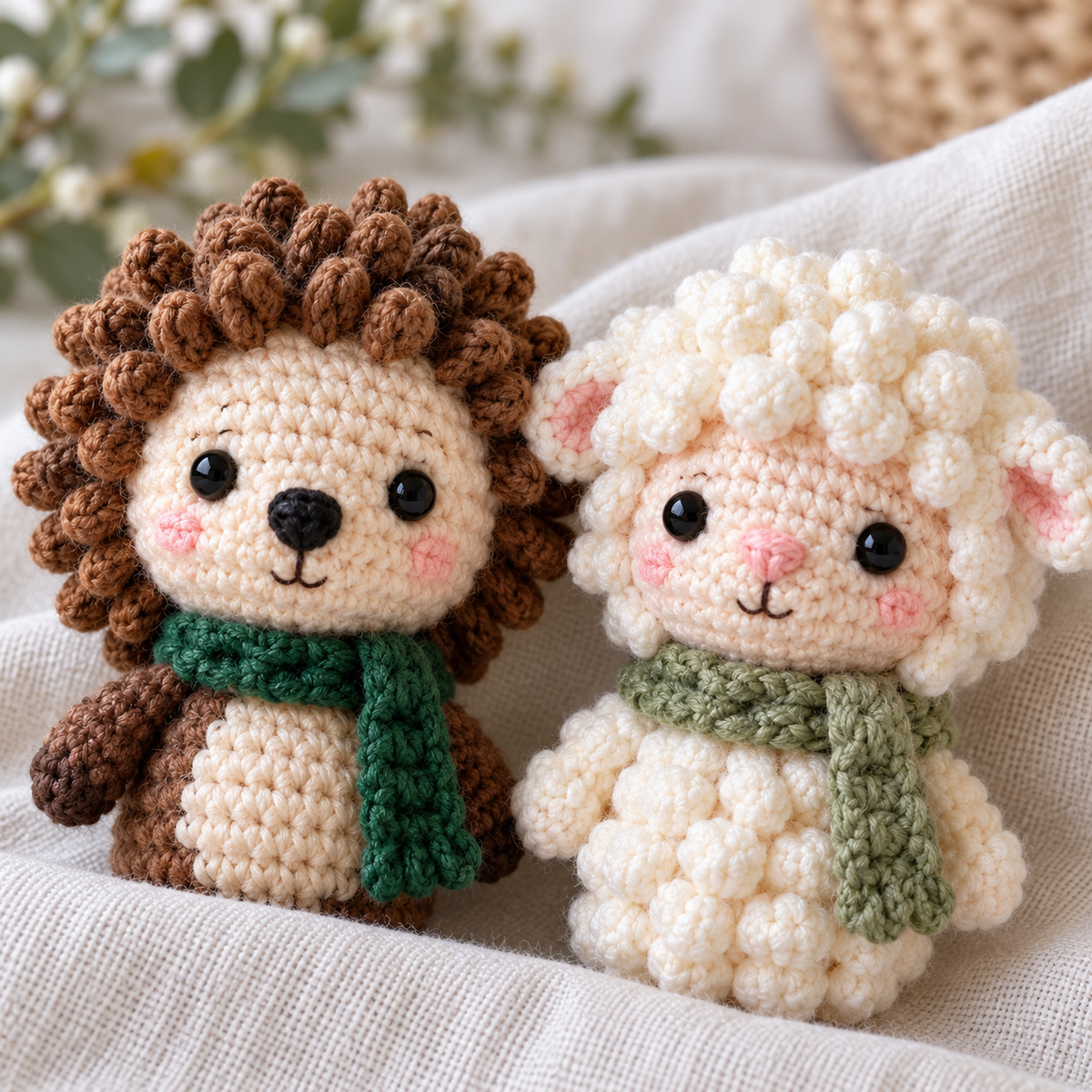 15 Christmas Spiral Ornaments Crochet Pattern Bundle PDF – Amigurumi Decorations