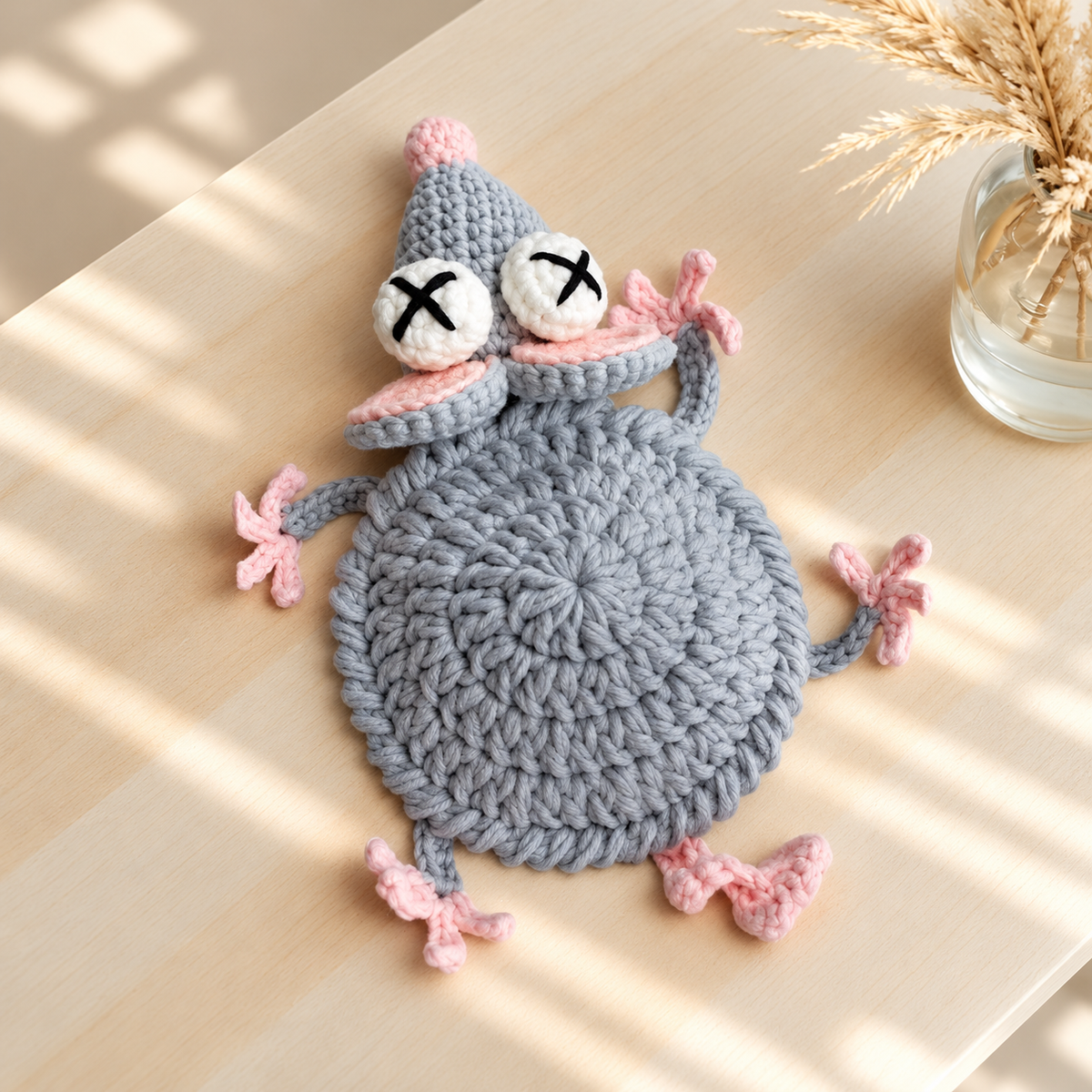 Crochet Animal Coaster Pattern Bundle PDF – Cute Mug Huggers