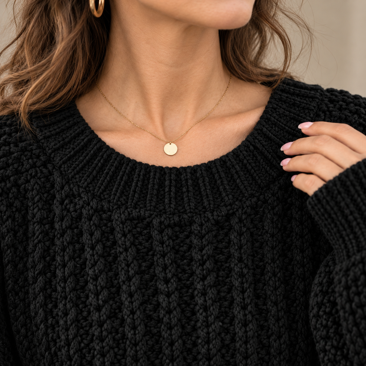 Oversized Crochet Sweater Pattern PDF – Beginner Textured Pullover