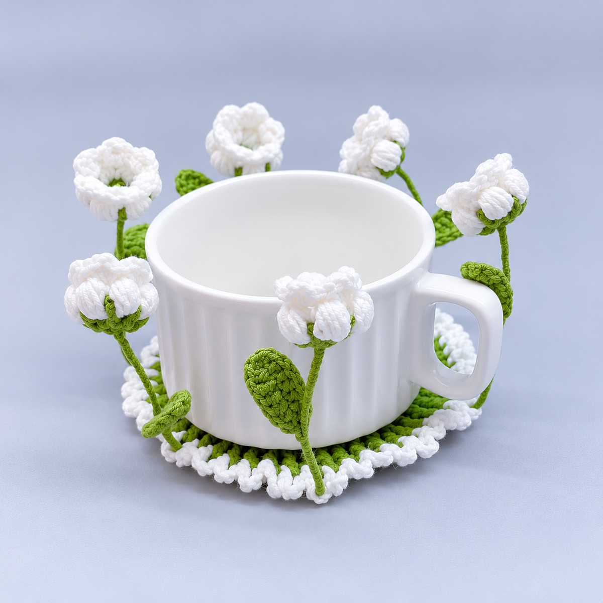 9-in-1 Pop Up Flower Coaster Crochet Pattern PDF – Floral & Holiday Designs