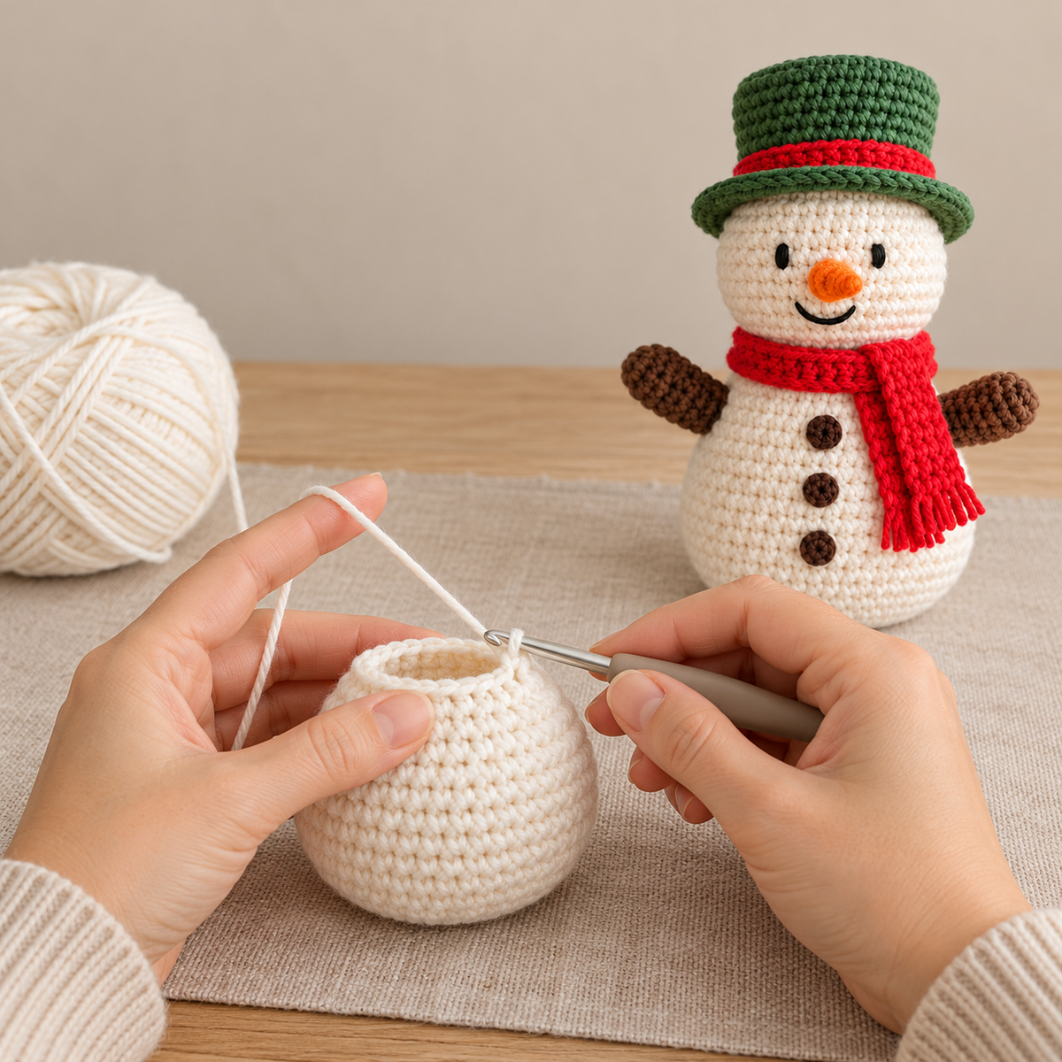 5 Christmas Crochet Doll Patterns PDF – Santa, Elf & Reindeer Bundle