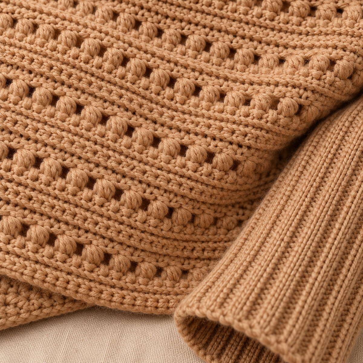 Crochet Sweater Scarf Pattern PDF, Sleeved Wrap Crochet Pattern, Adult XS–5XL
