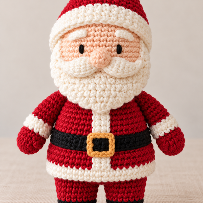 5 Christmas Crochet Doll Patterns PDF – Santa, Elf & Reindeer Bundle
