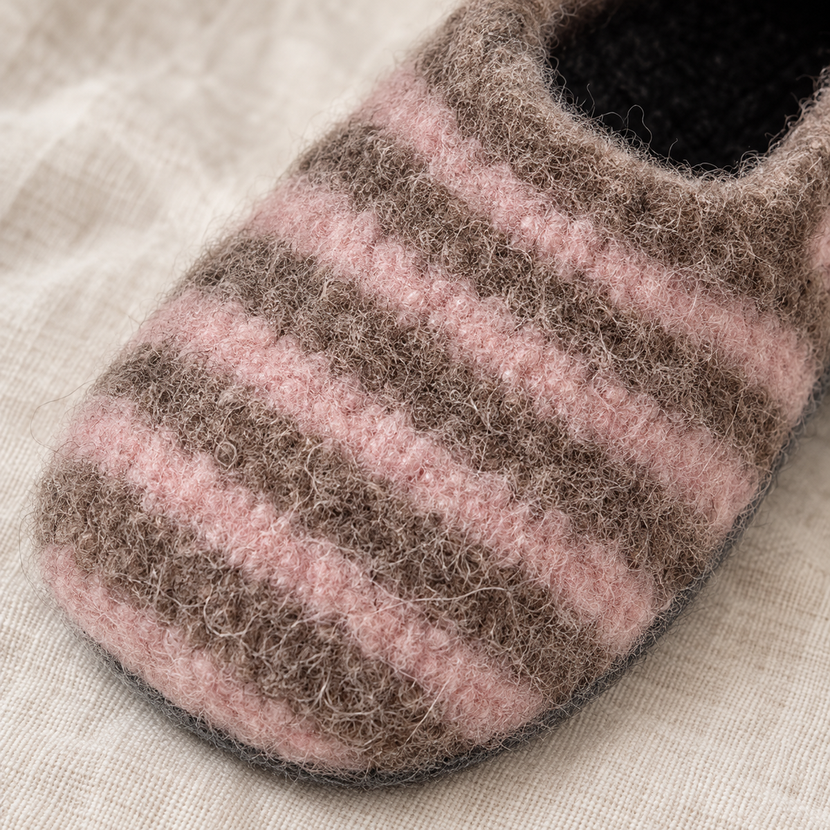 SoftFelt Crochet Slippers Pattern PDF – Cozy Felted Wool House Shoes