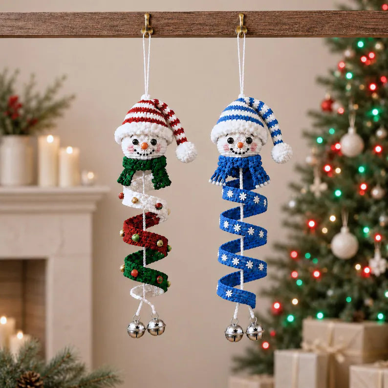 10+ Christmas Amigurumi Ornament Patterns – Spiral Crochet Bundle PDF