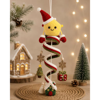 10+ Christmas Amigurumi Ornament Patterns – Spiral Crochet Bundle PDF