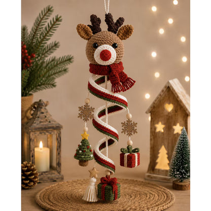 10+ Christmas Amigurumi Ornament Patterns – Spiral Crochet Bundle PDF