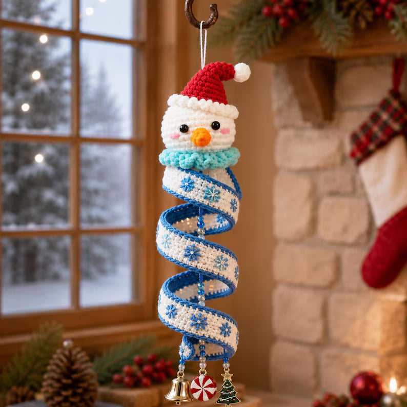 10+ Christmas Amigurumi Ornament Patterns – Spiral Crochet Bundle PDF