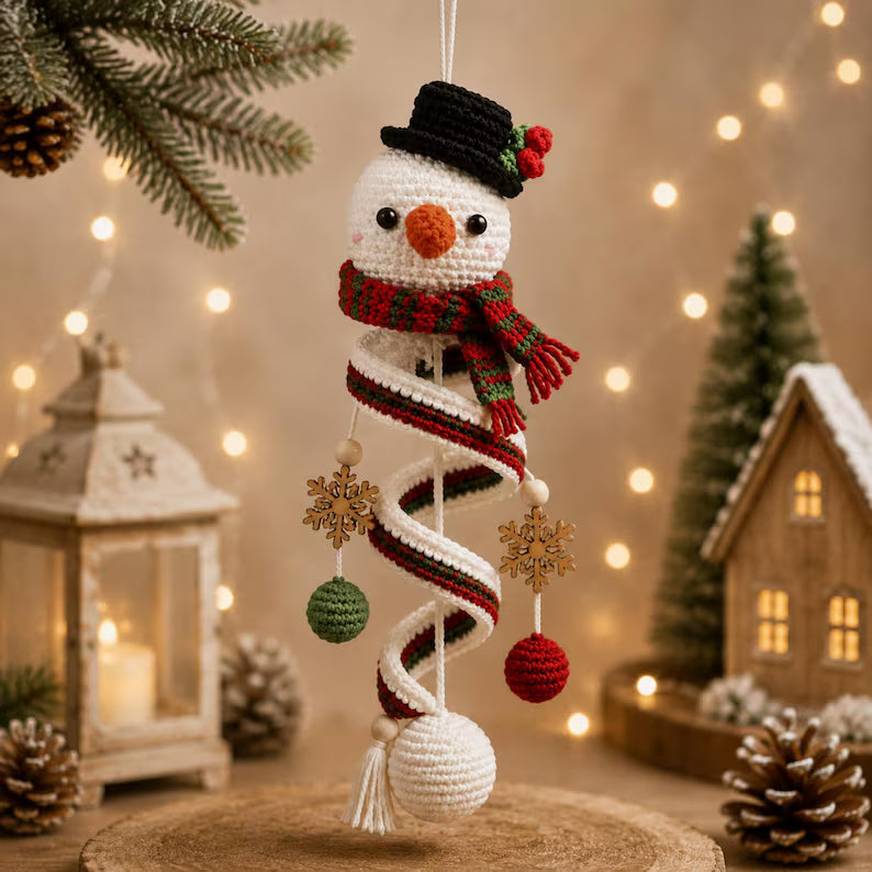 10+ Christmas Amigurumi Ornament Patterns – Spiral Crochet Bundle PDF