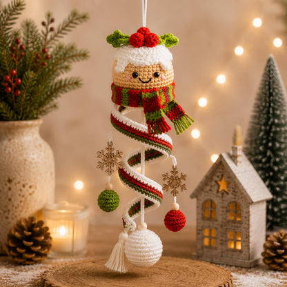 10+ Christmas Amigurumi Ornament Patterns – Spiral Crochet Bundle PDF