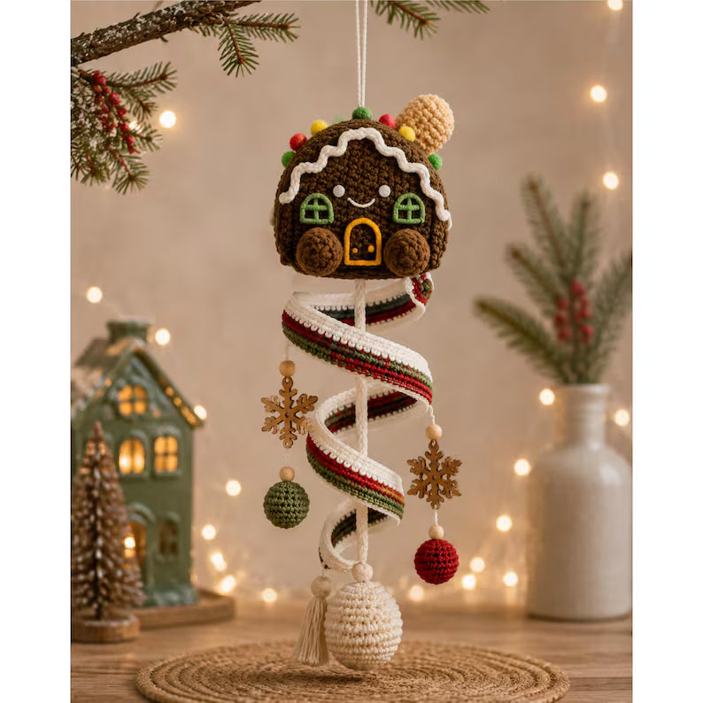 10+ Christmas Amigurumi Ornament Patterns – Spiral Crochet Bundle PDF